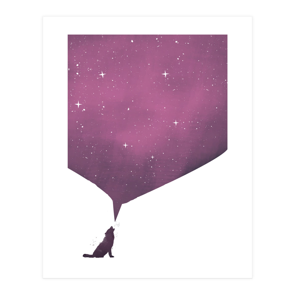 Wolf Song Ii (Print Only)