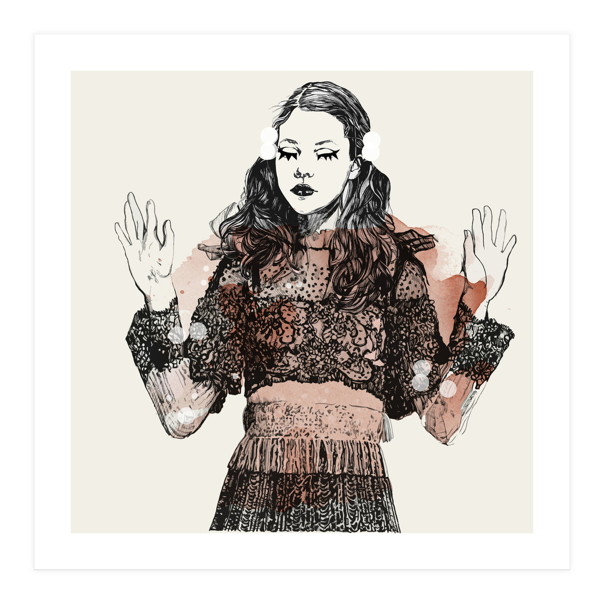 Dancing Girl (Print Only)