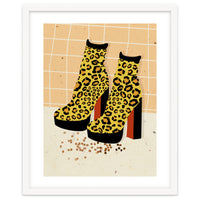 Leopard Disco Platforms