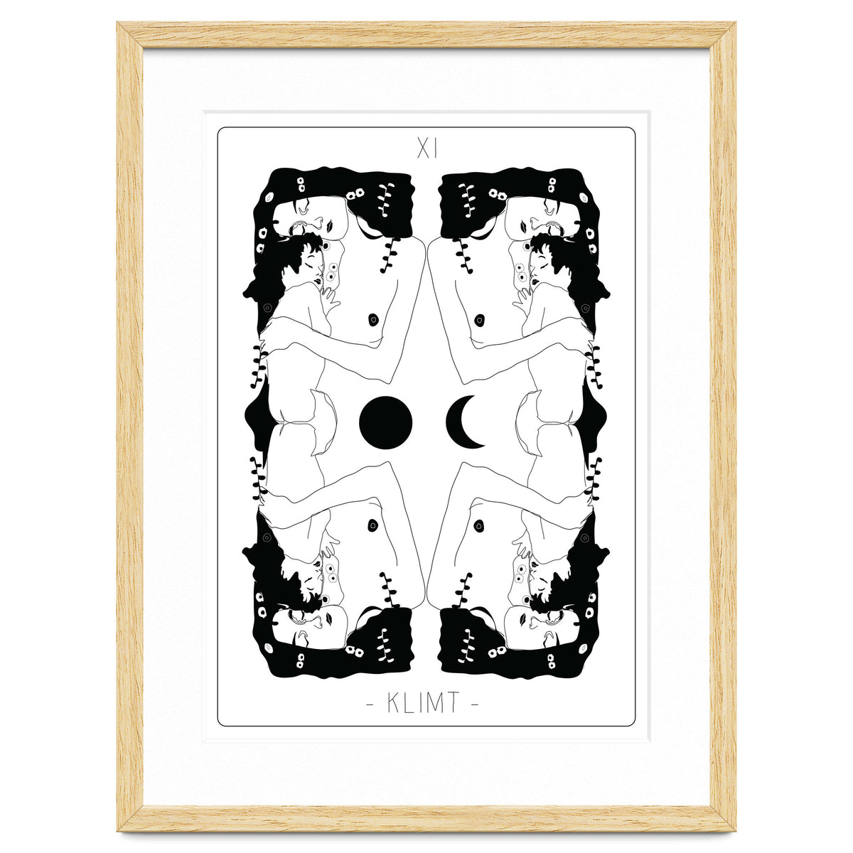 Klimt Tarot Card