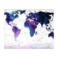 ALLOVER THE WORLD-Galaxy map (Print Only)