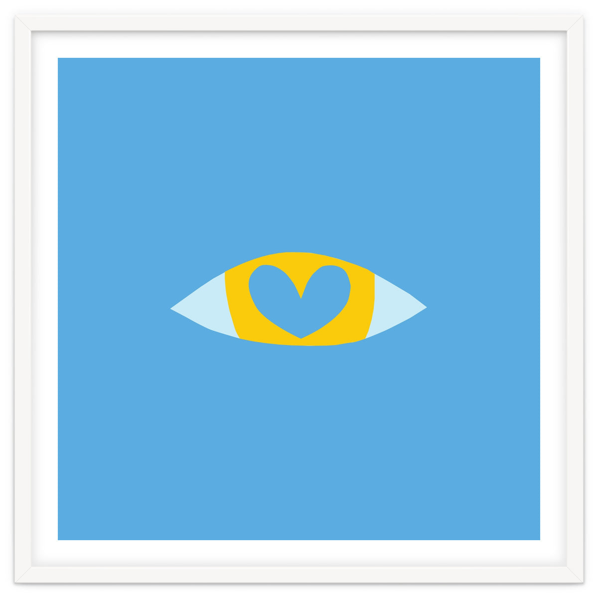 Heart Eye - BLUE