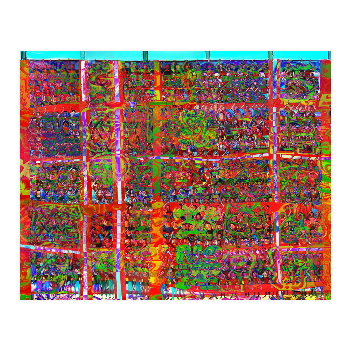 Gran Hinchada Roja 8 (Print Only)