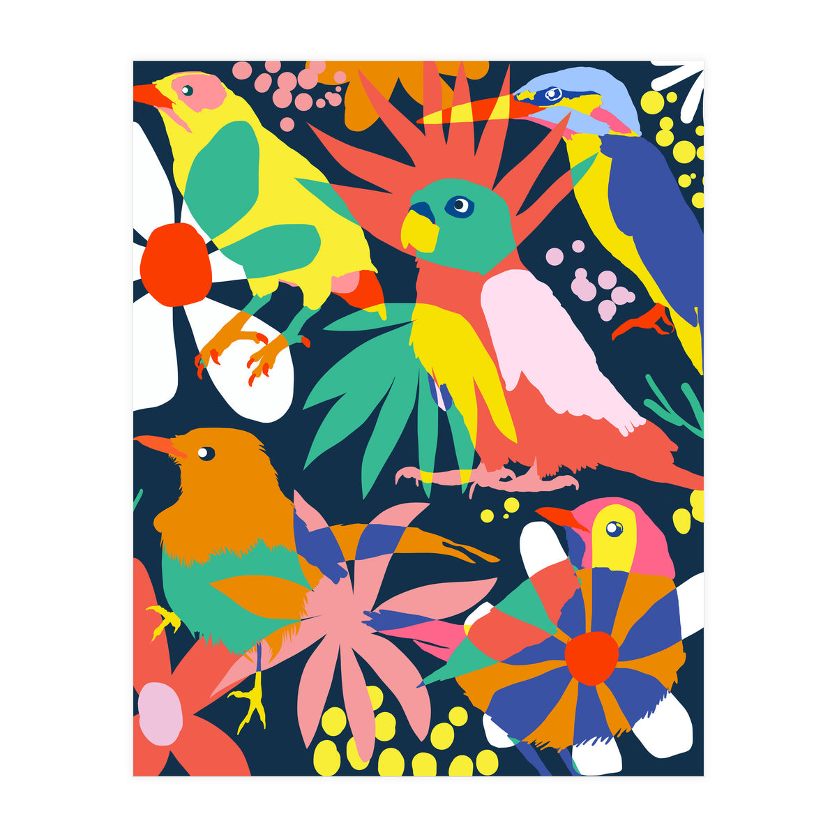 Flamboyant, Unashamed & Free (Print Only)