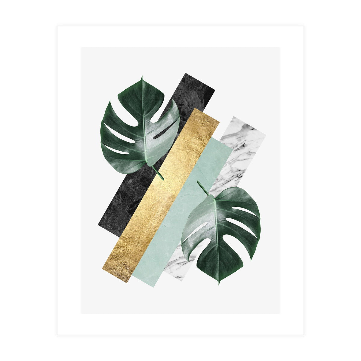 Tropical collage I (Print Only)