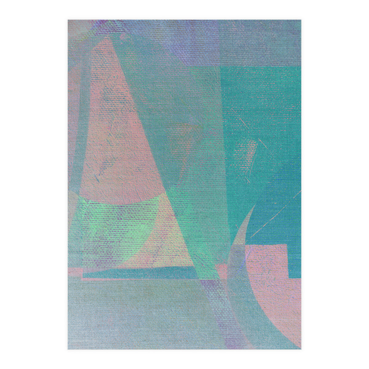 Fog In Downtown (3) (Print Only)