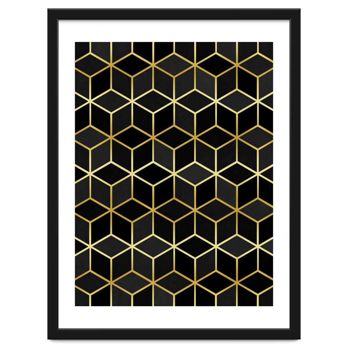 Colorful and golden pattern IV