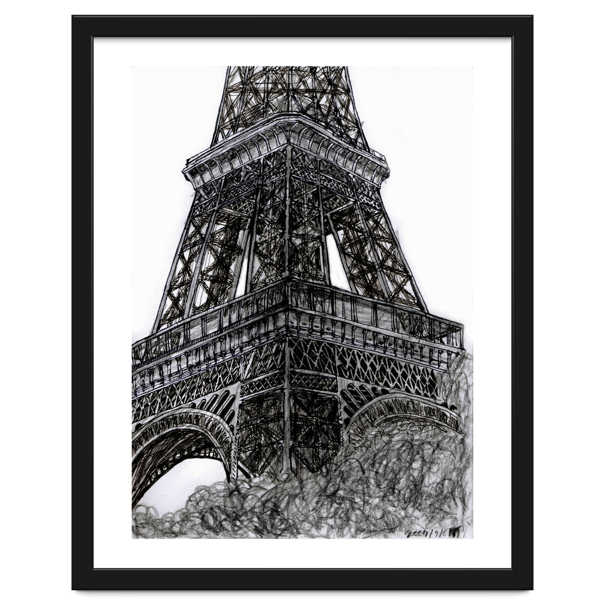 Arriving To The Eiffel