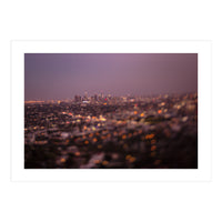 Los Angeles at Night (Print Only)