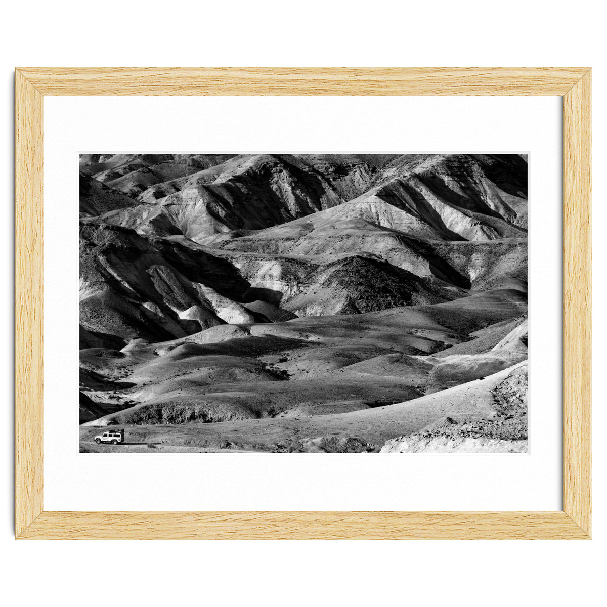 Driving across the Judean Desert