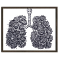 Lungs With Peonies
