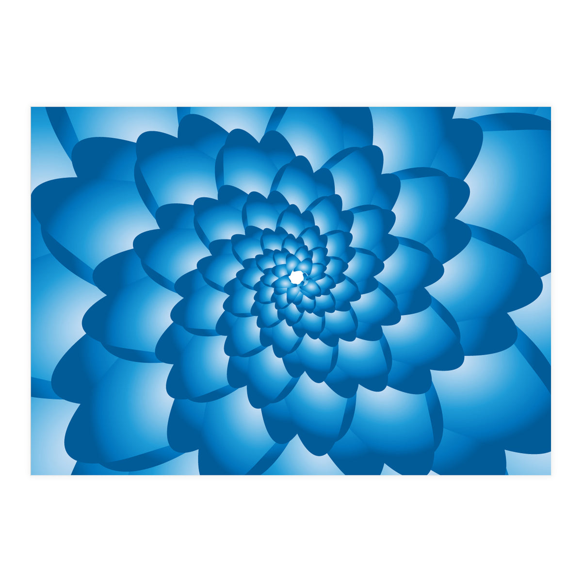 Flower Swirl Pattern (Print Only)