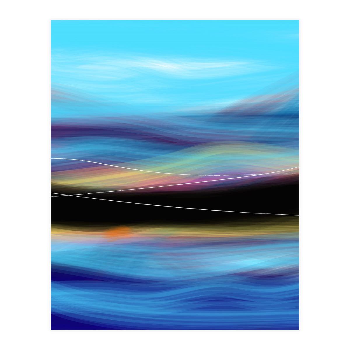 Peace underneath  (Print Only)