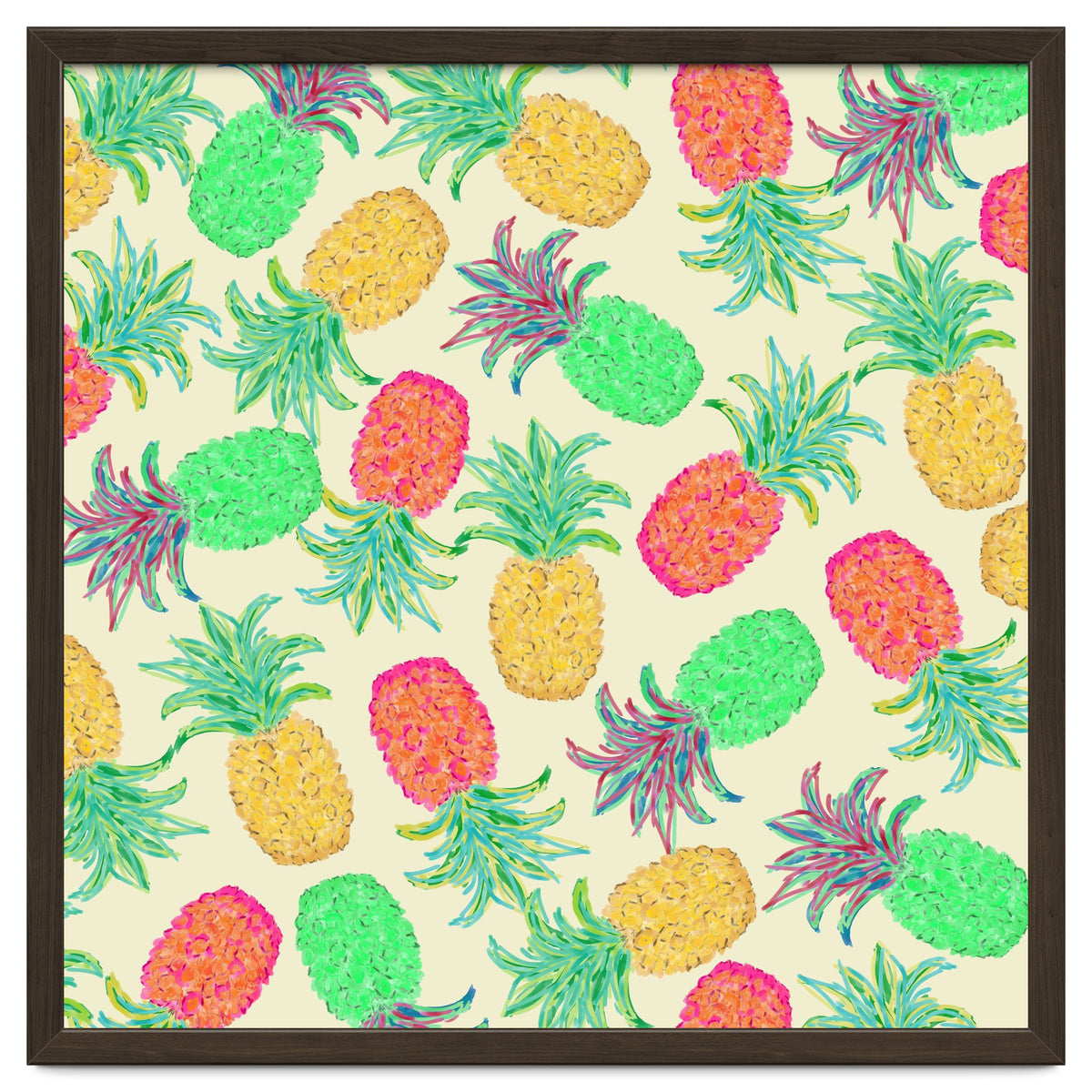 Pineapple Pandemonium Multicolo