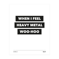 Blur - Song 2 (Print Only)