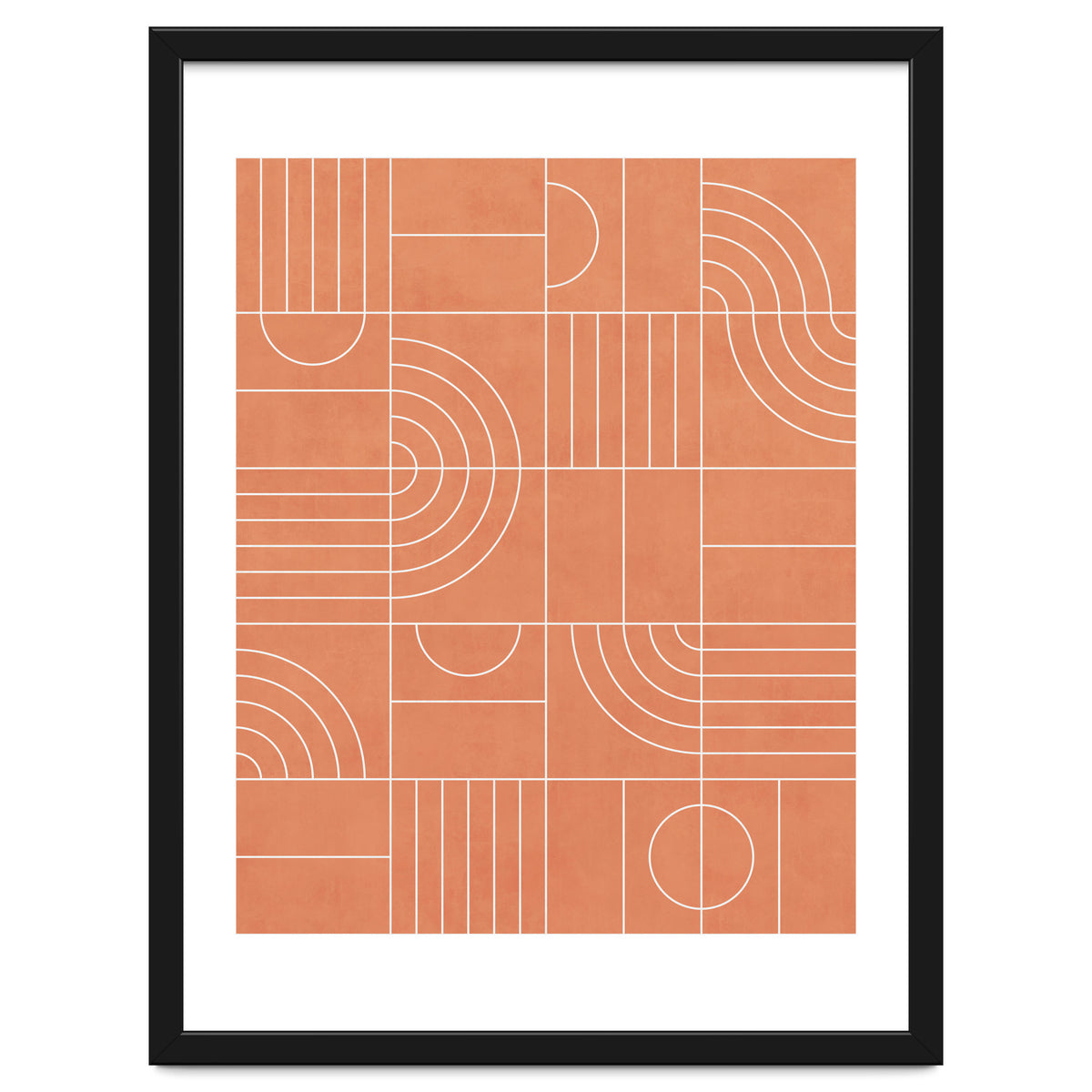 My Favorite Geometric Patterns No.23 - Coral