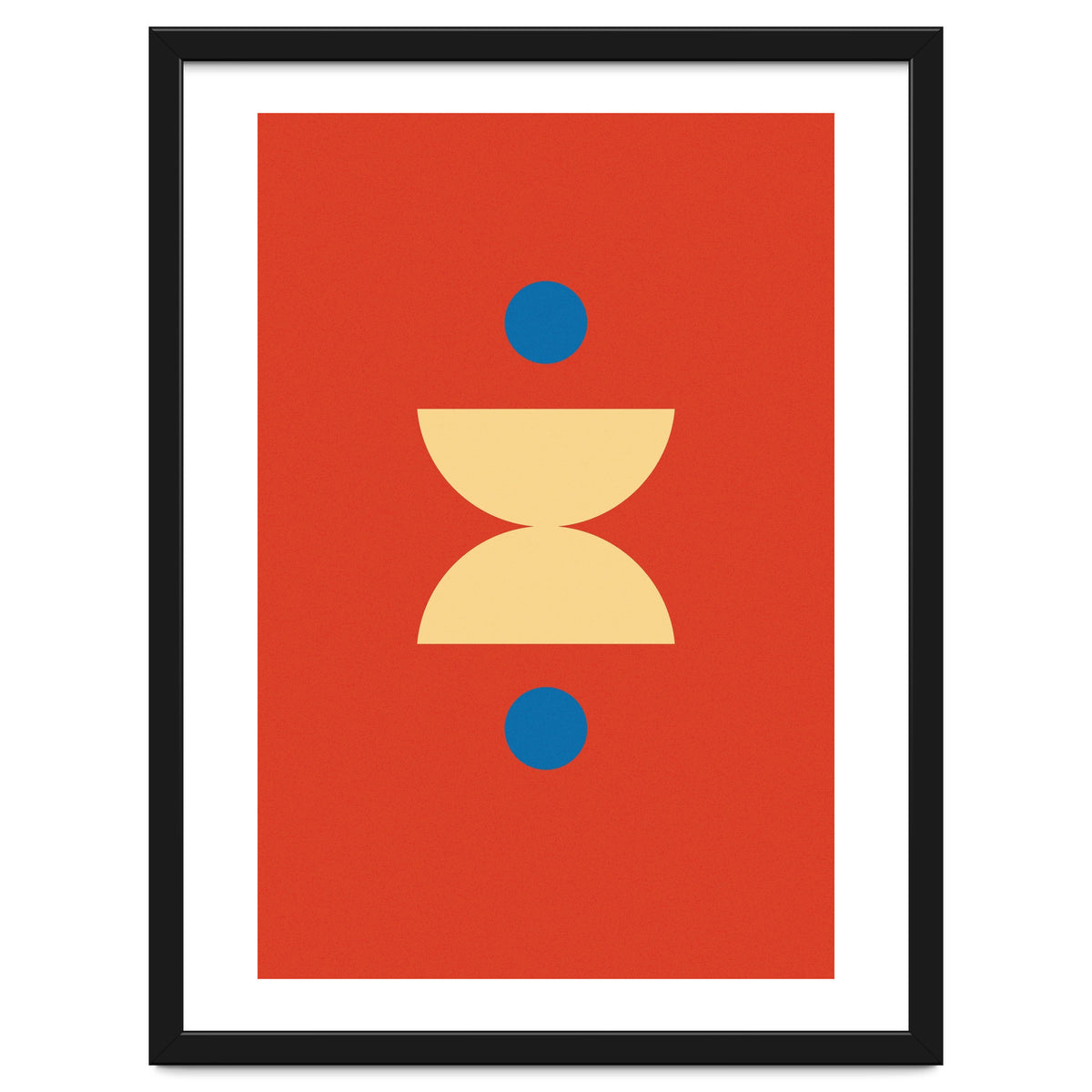 Mid Century Geometrical Print