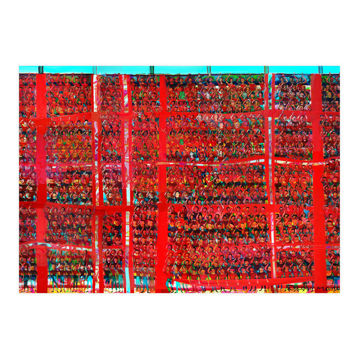 Gran Hinchada Roja 15 (Print Only)