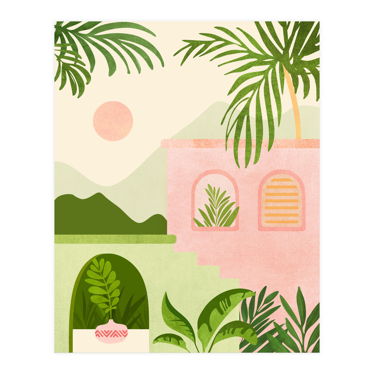 Mountain Villa (Print Only)