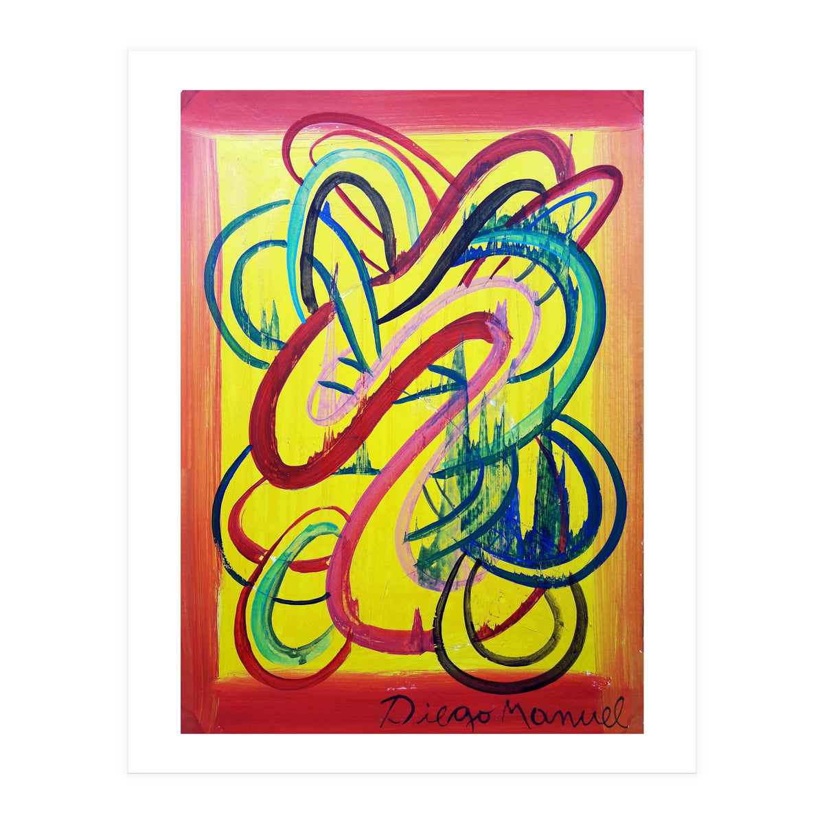 Formas En El Espacio 25 (Print Only)