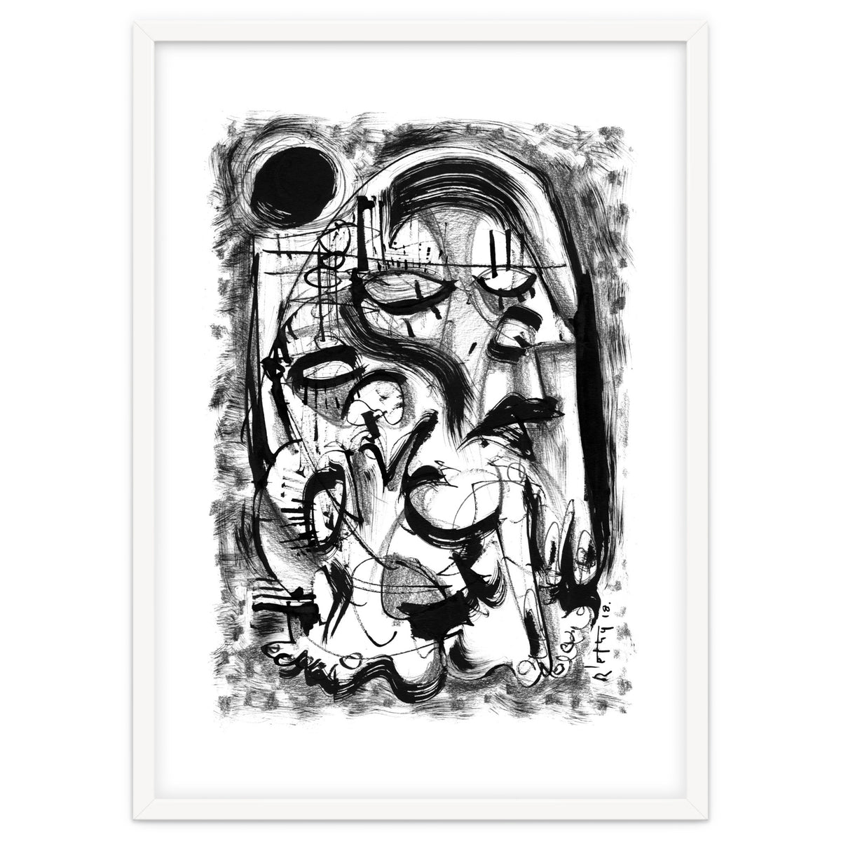 The Witch and Her Sons - b&w