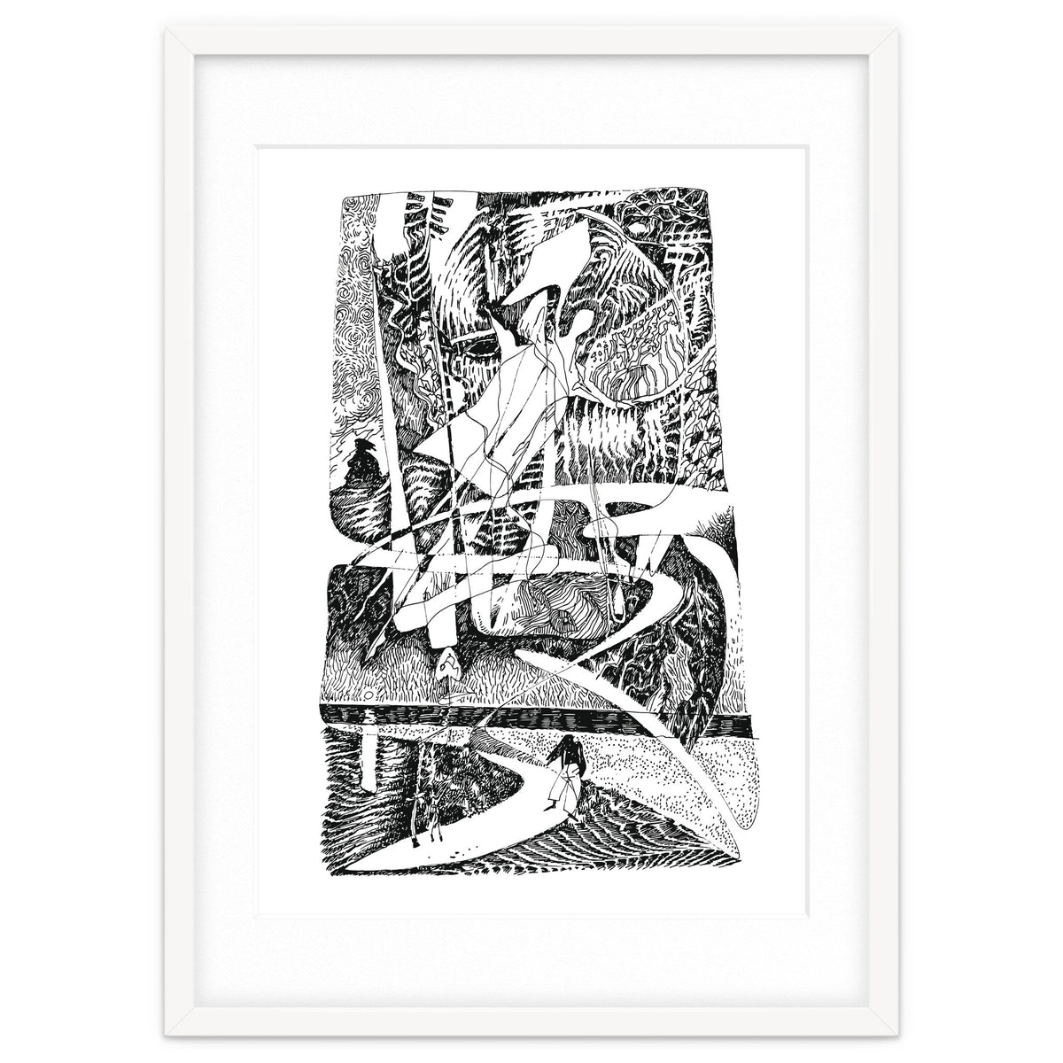 Abstract Angel Of A Dreams