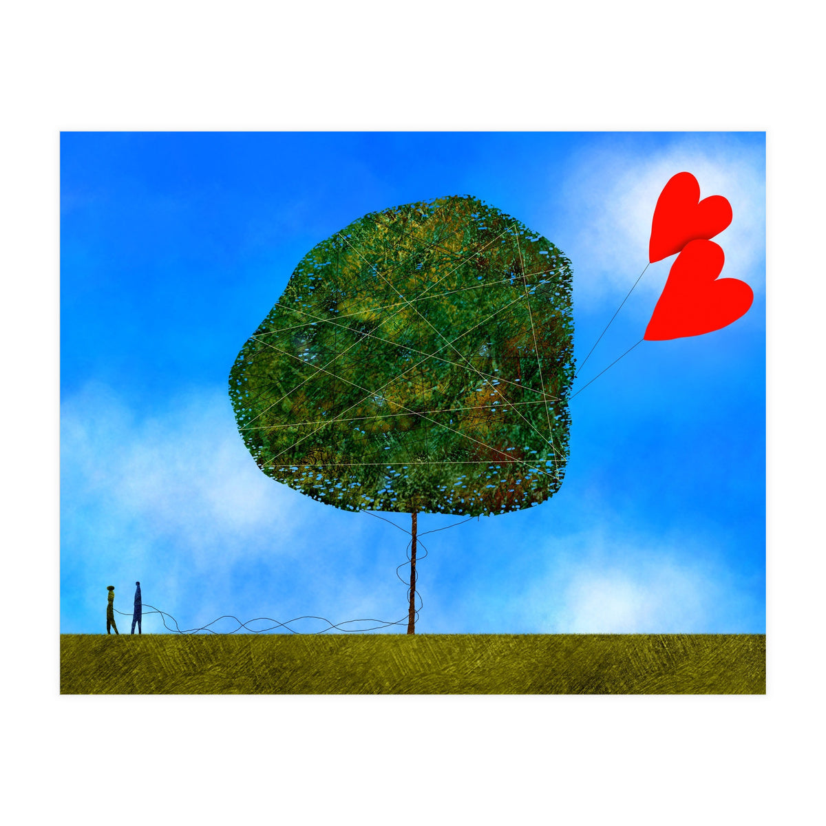 Tangled Up In Love (Print Only)