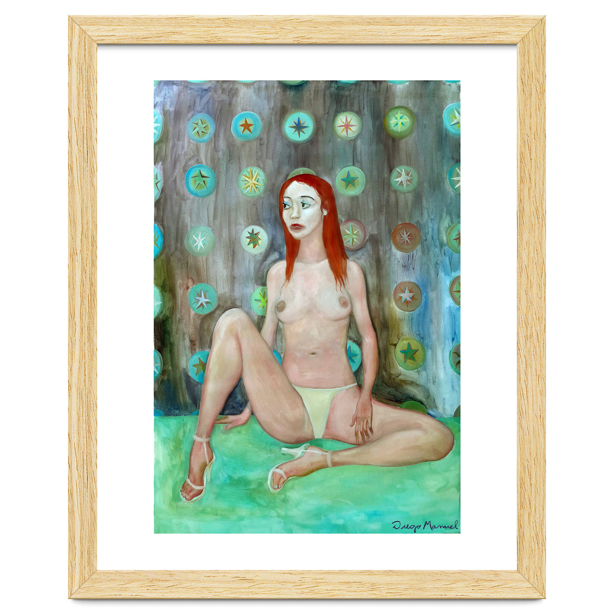 Retrato Con Estrellas