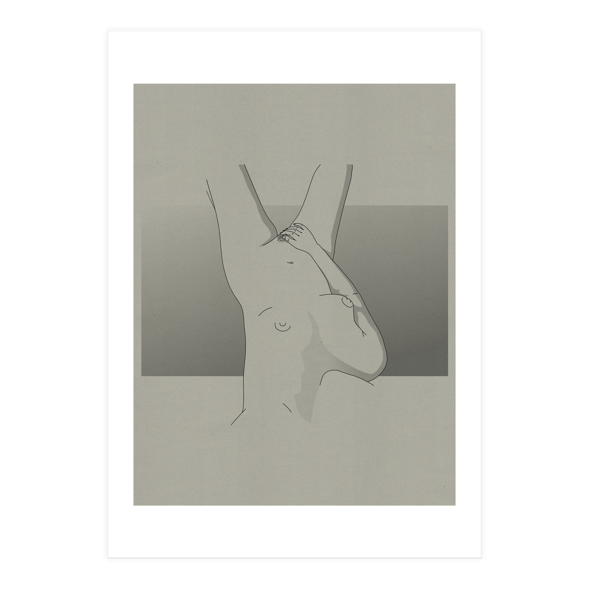 Reclined Nude II (Print Only)