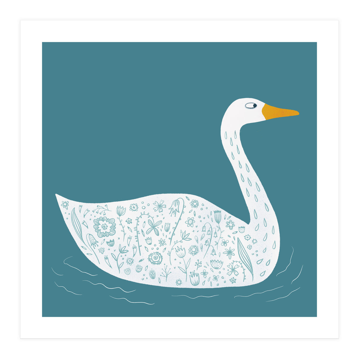 Swan Dark (Print Only)