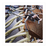 Stacks of bicycles (Print Only) thumbnail