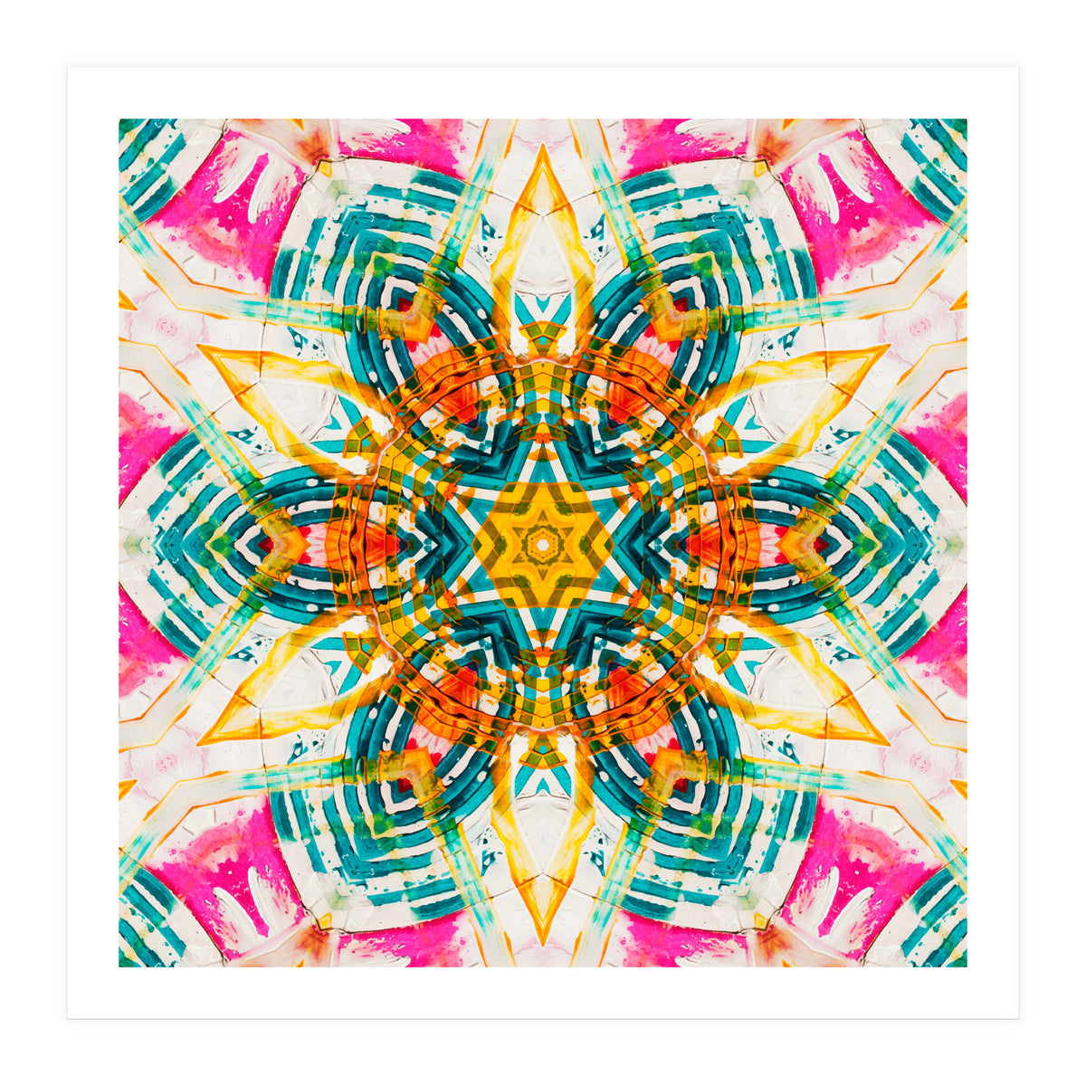 Kaleido Mandala V2 (Print Only)