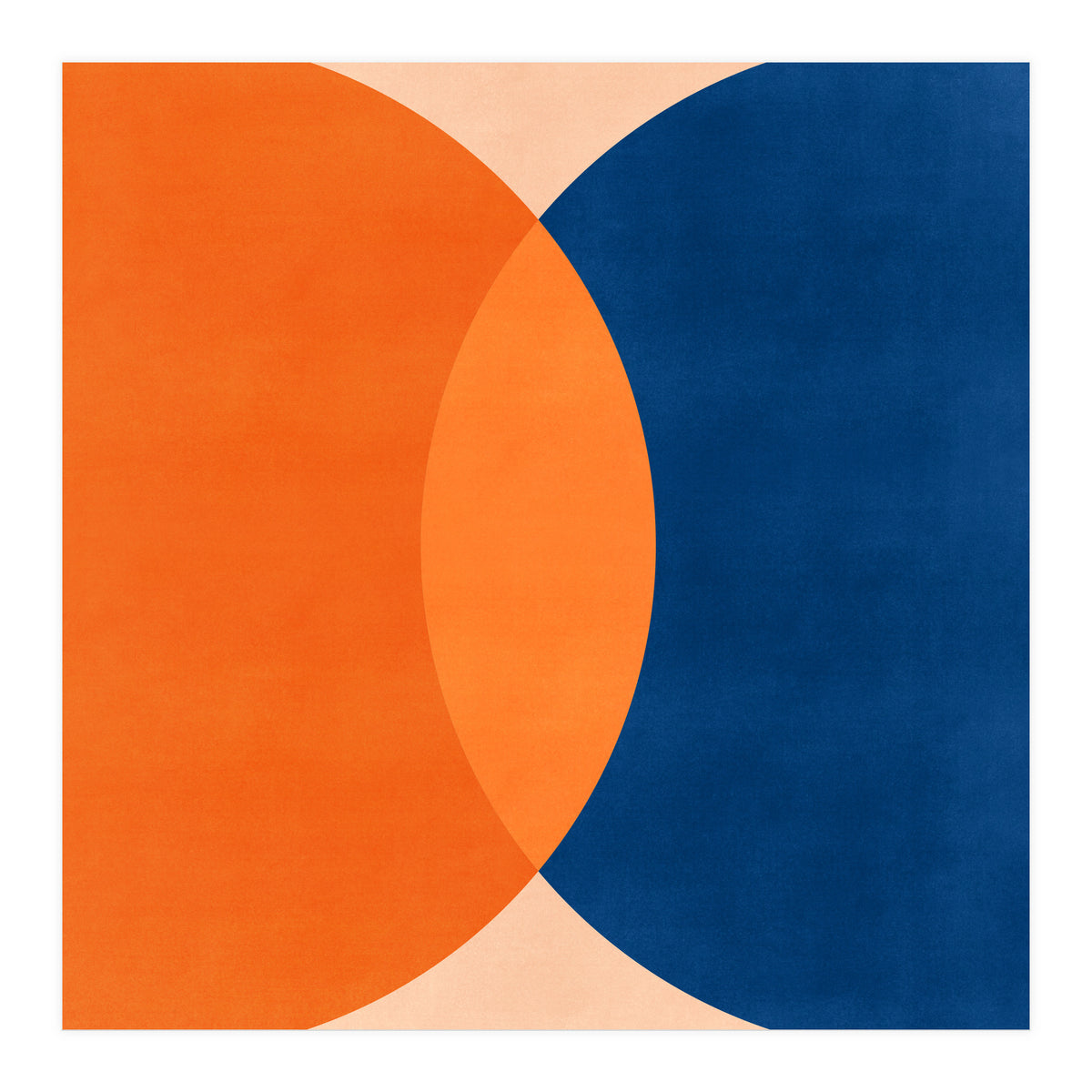 Sun Moon Abstract (Print Only)