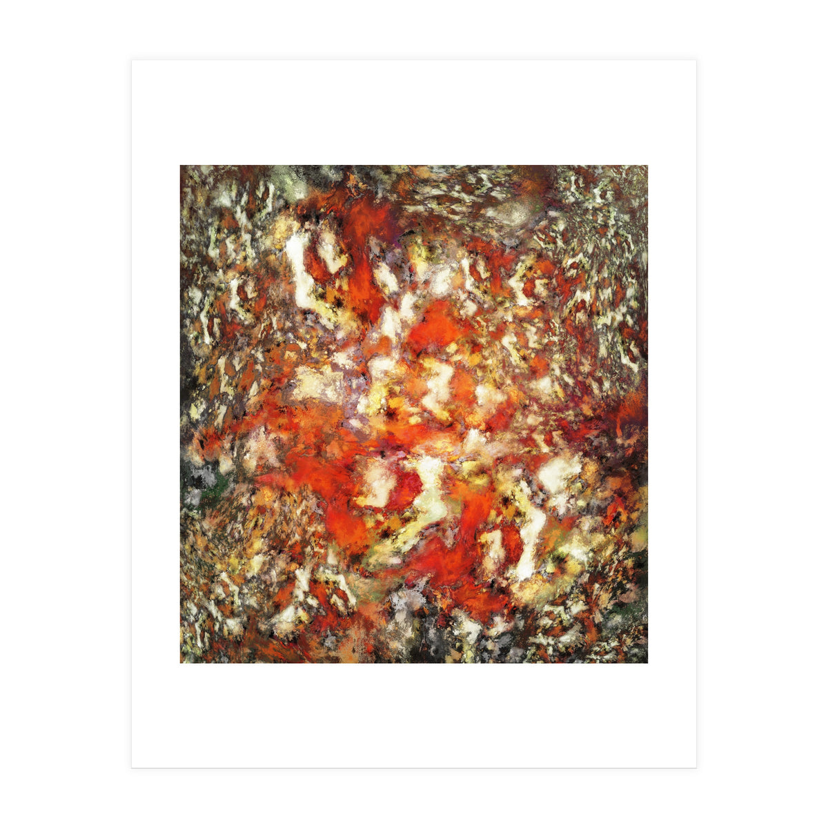 Under The Red Ocean (Print Only)