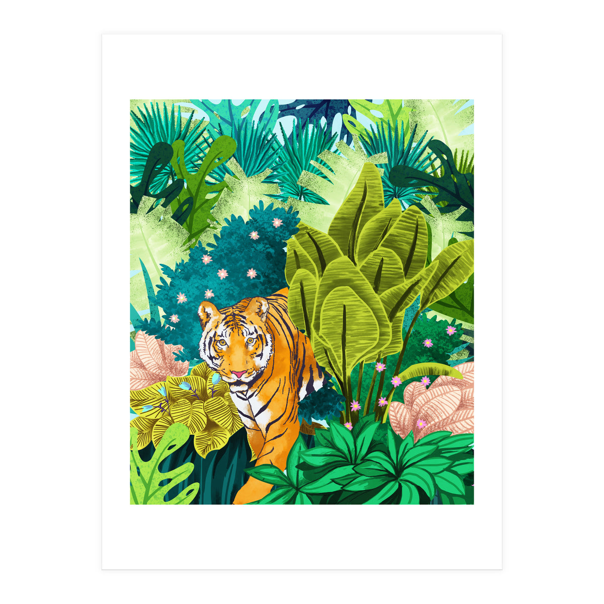 Jungle Tiger (Print Only)