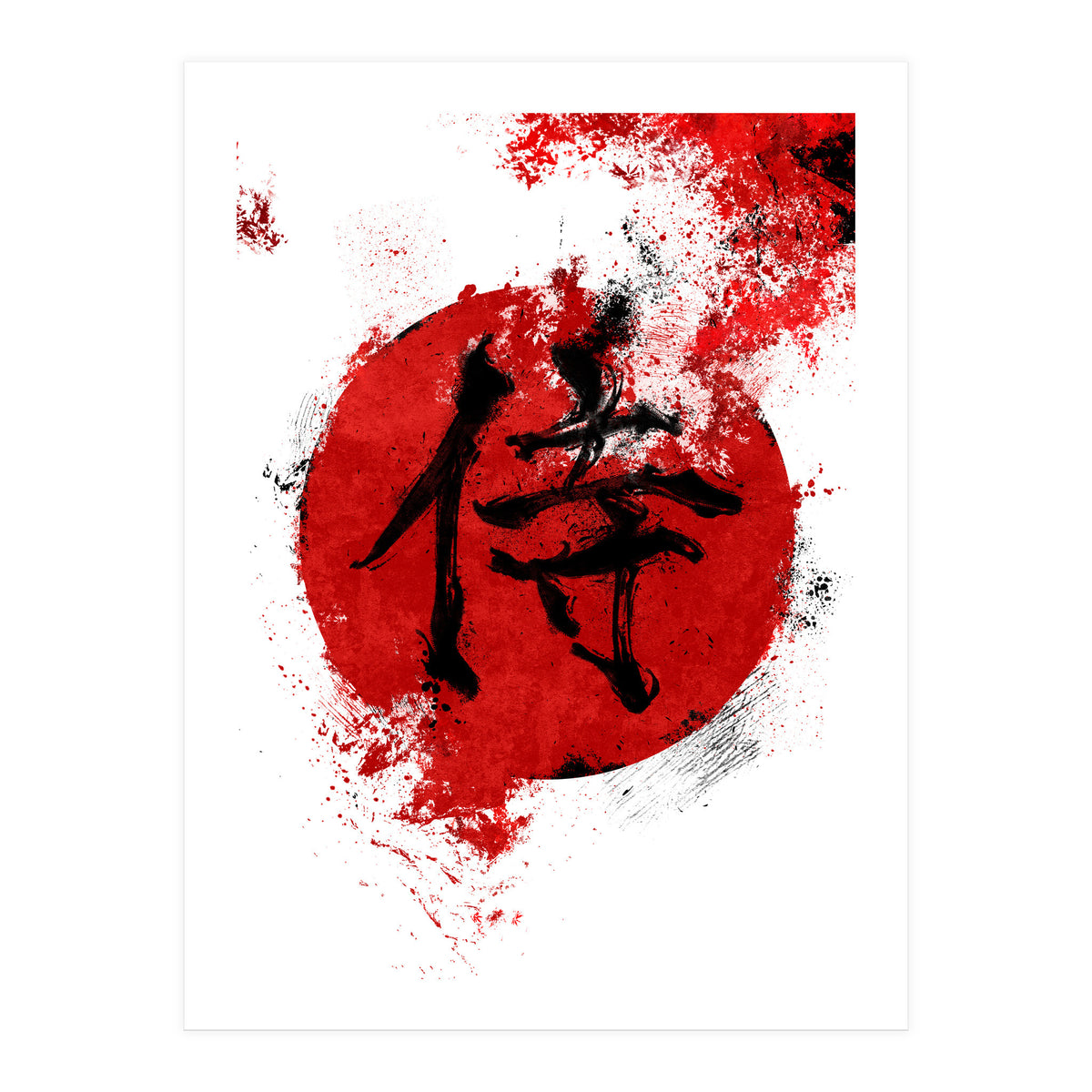Kanji Samurai (Print Only)