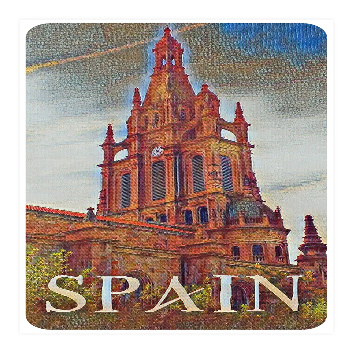 Spaniard gothic church (Print Only)