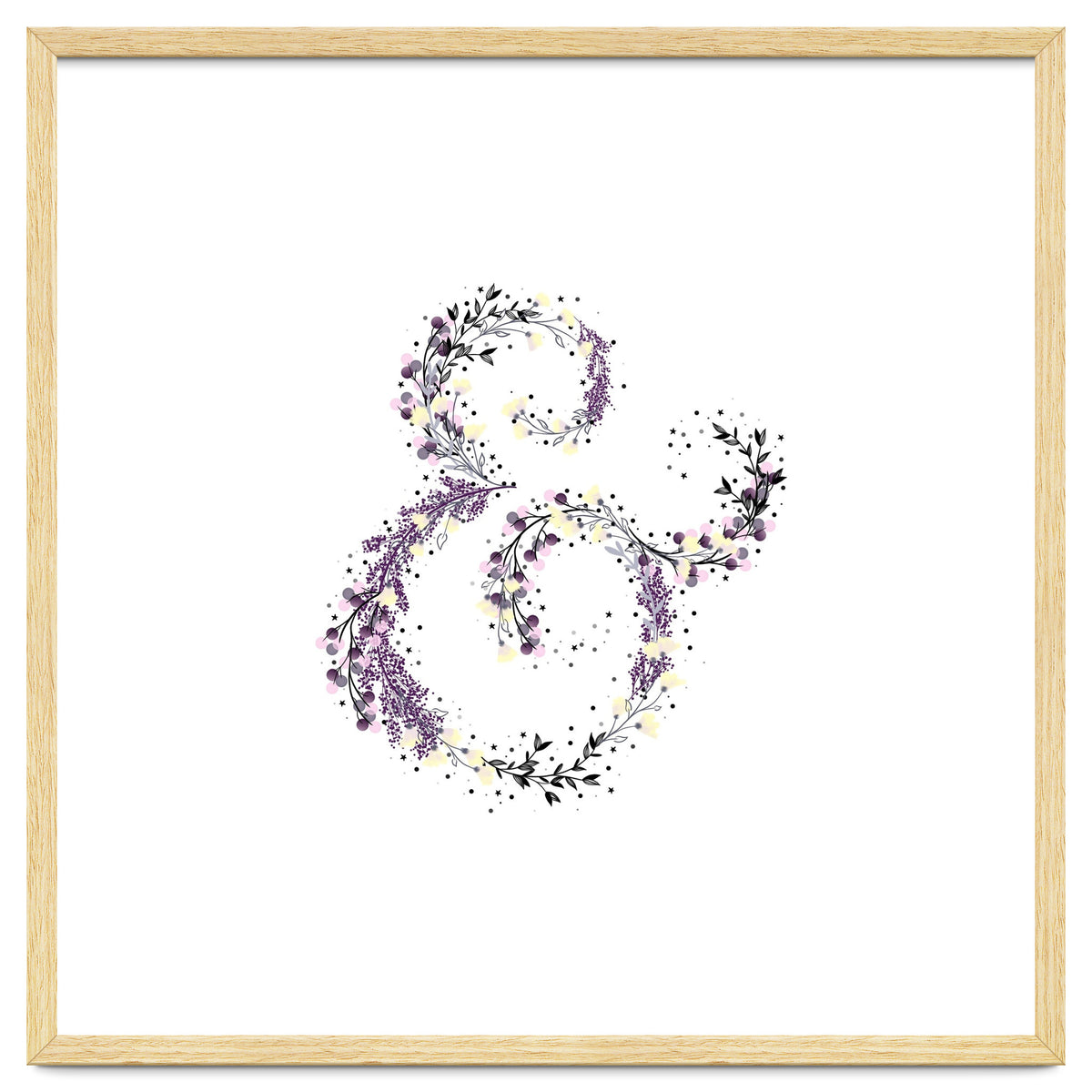 Floral Ampersand