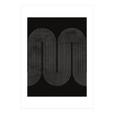 Mid-Century Modern No.18 - Woodblock Print (Print Only) thumbnail