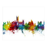 Canterbury England Skyline (Print Only) thumbnail