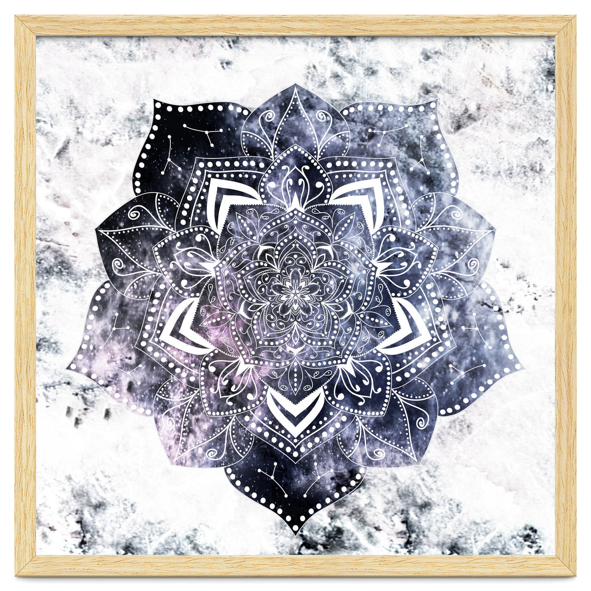 Cancer Constellation Mandala