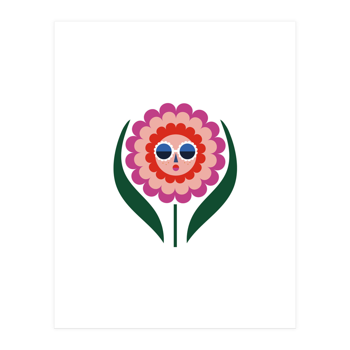 Madame Fleur Rgb (Print Only)