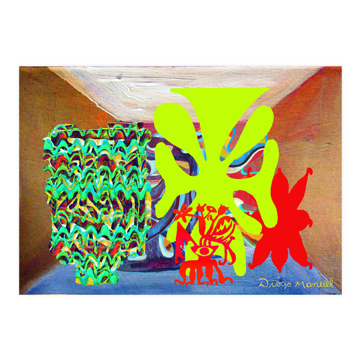 Pop Abstract Escena 2023 7 (Print Only)