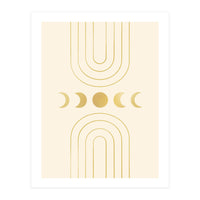 Gold Moon Phases (Print Only)