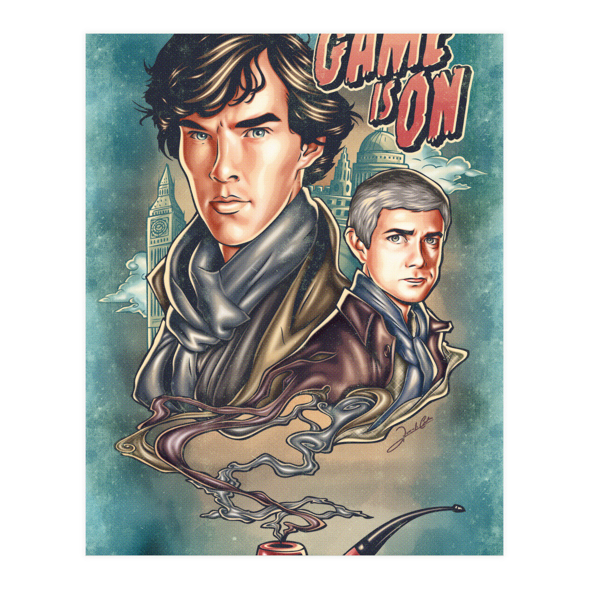 The Game Is On (Print Only)