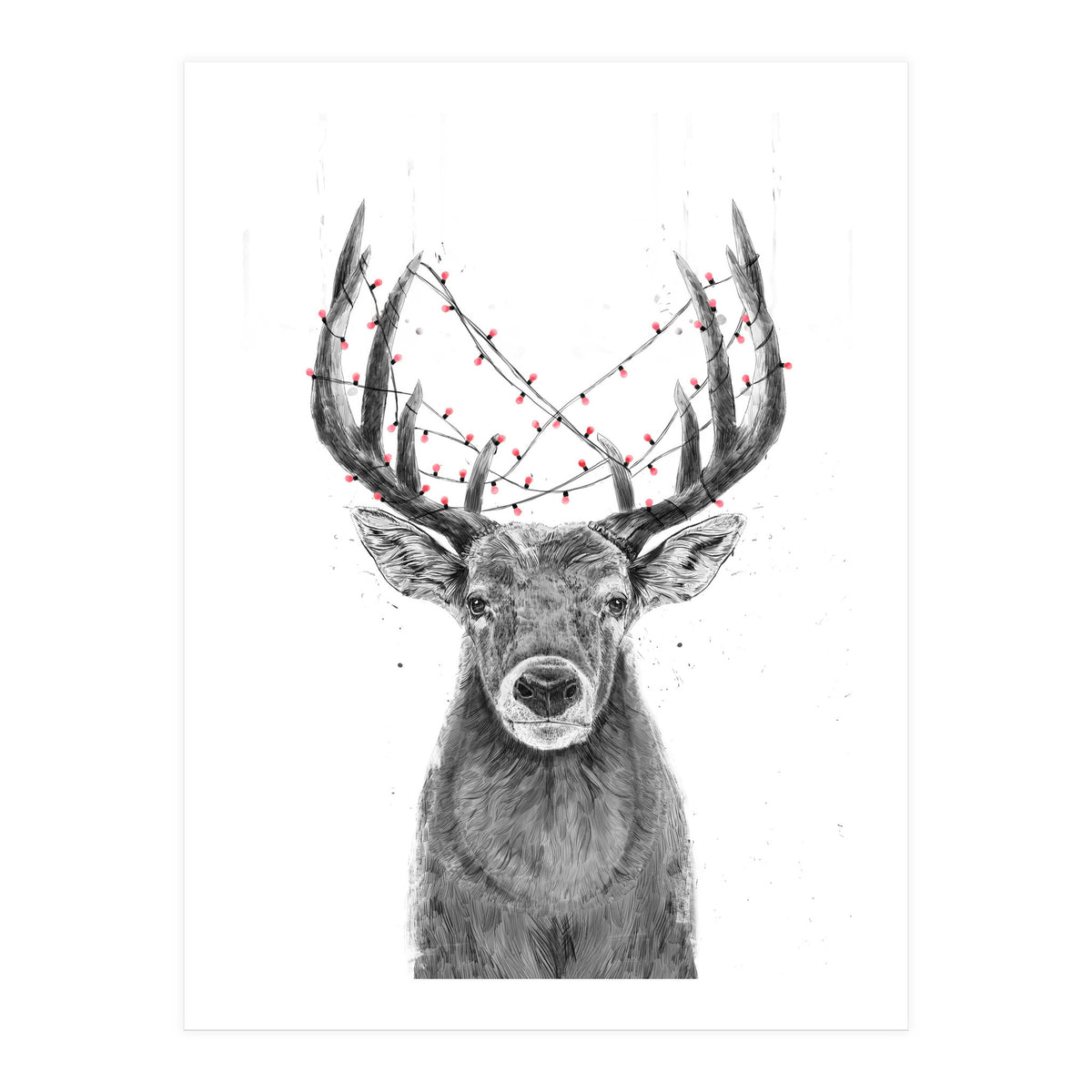Xmas Deer (Print Only)