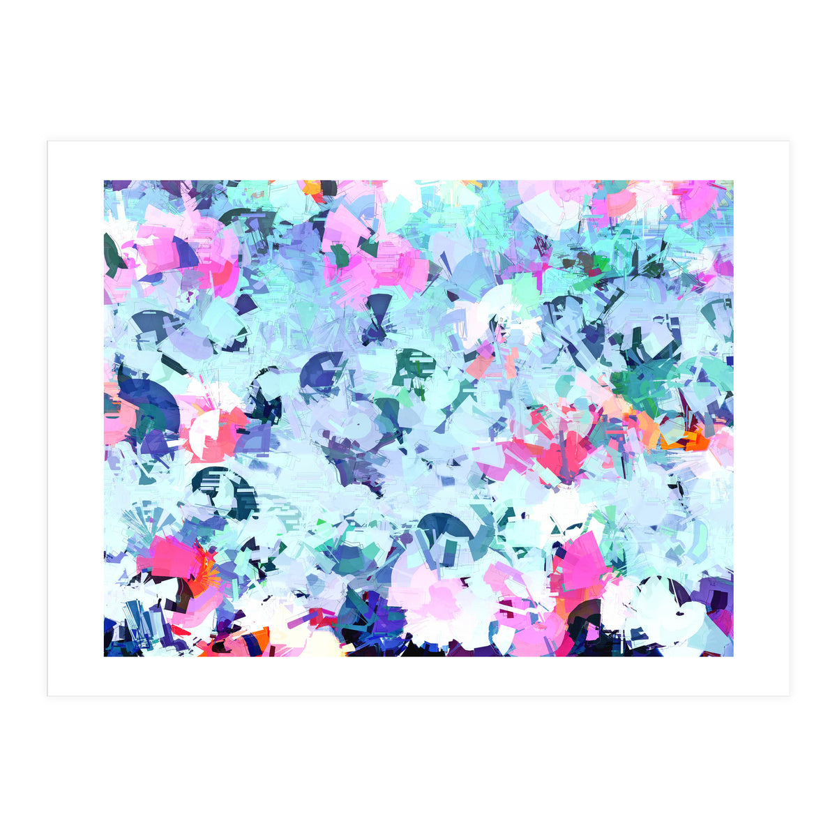 Modern City Abstract (Print Only)