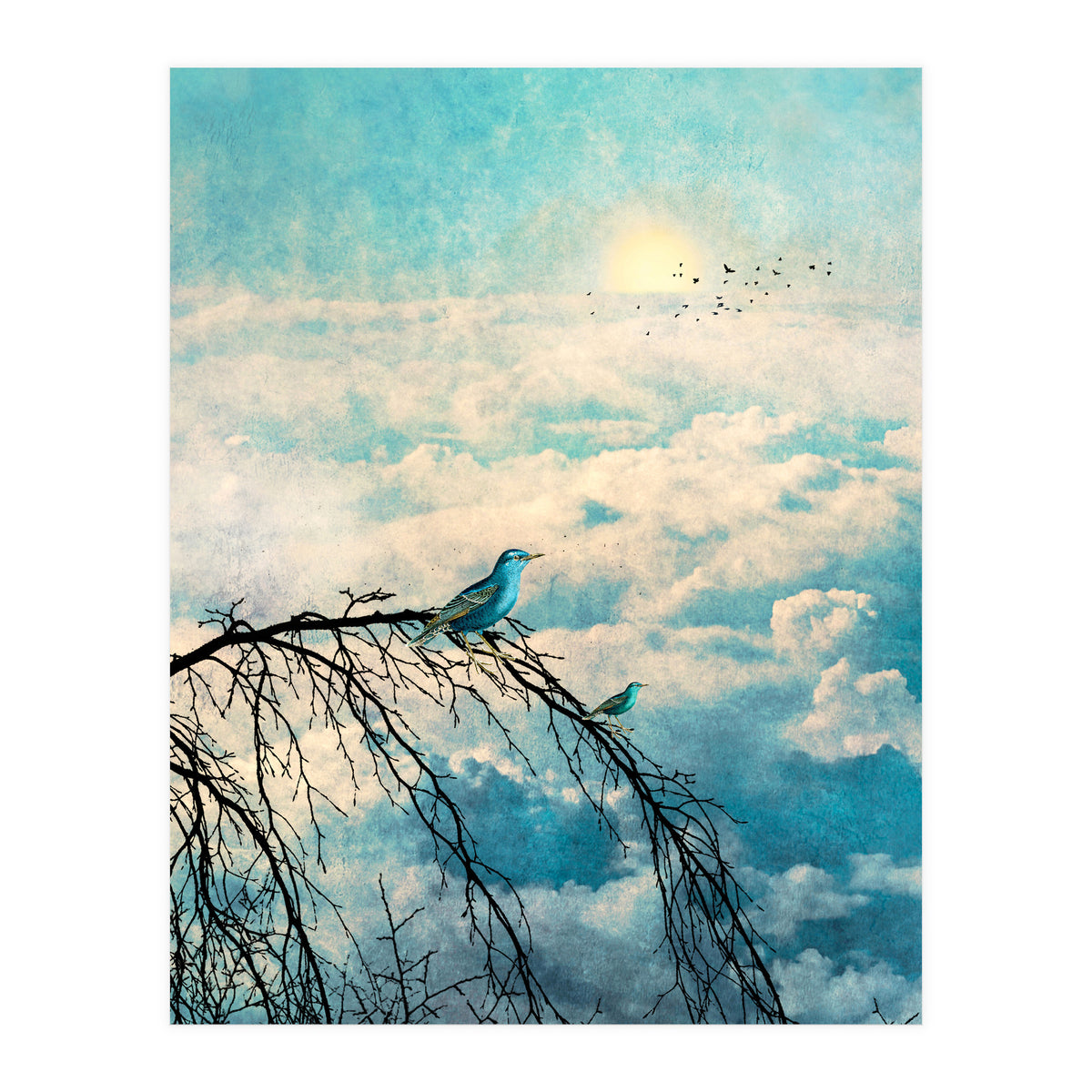 HEAVENLY BIRDS III-B2 (Print Only)