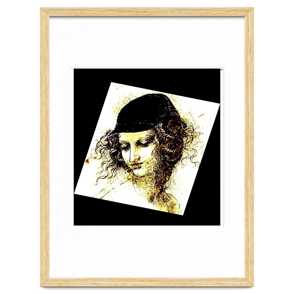 Renaissance women with baseball cap