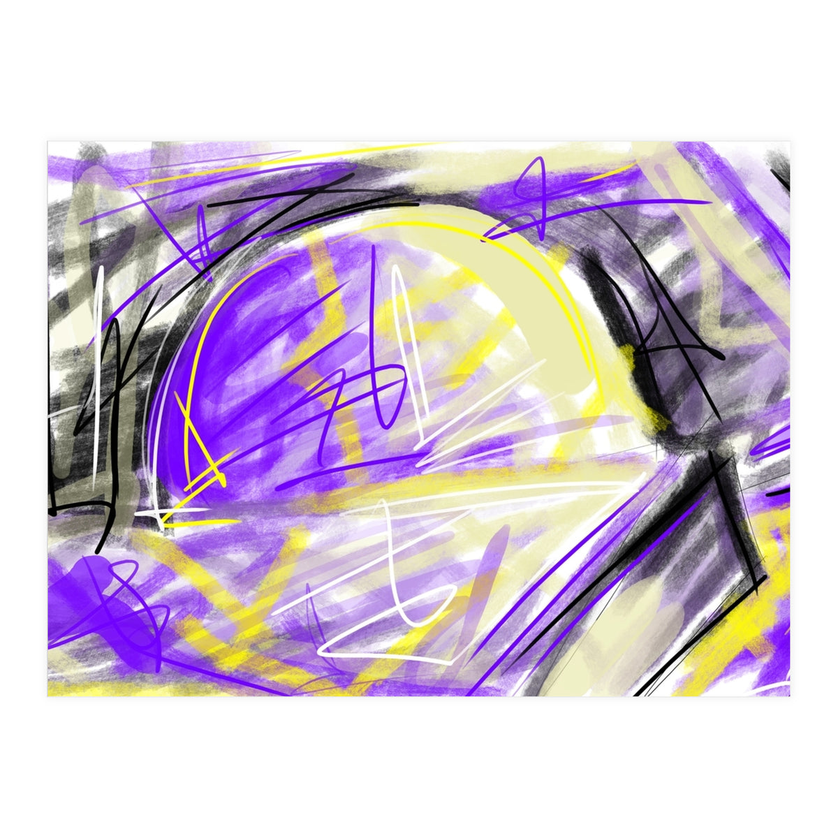 Urban Landscape At Dusk (Print Only)